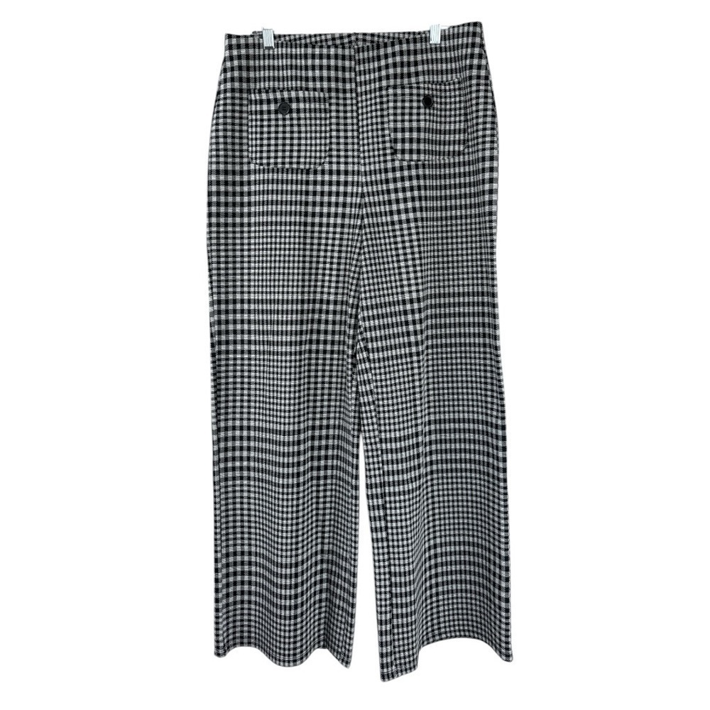 H&M Wide Leg Black and Gray Dress Pants Size Large